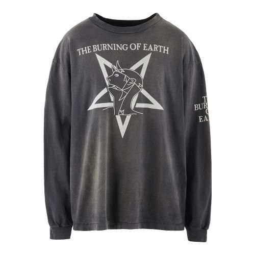 SAINT MXXXXXX | LS TEE BURN OF EARTH / BLACK