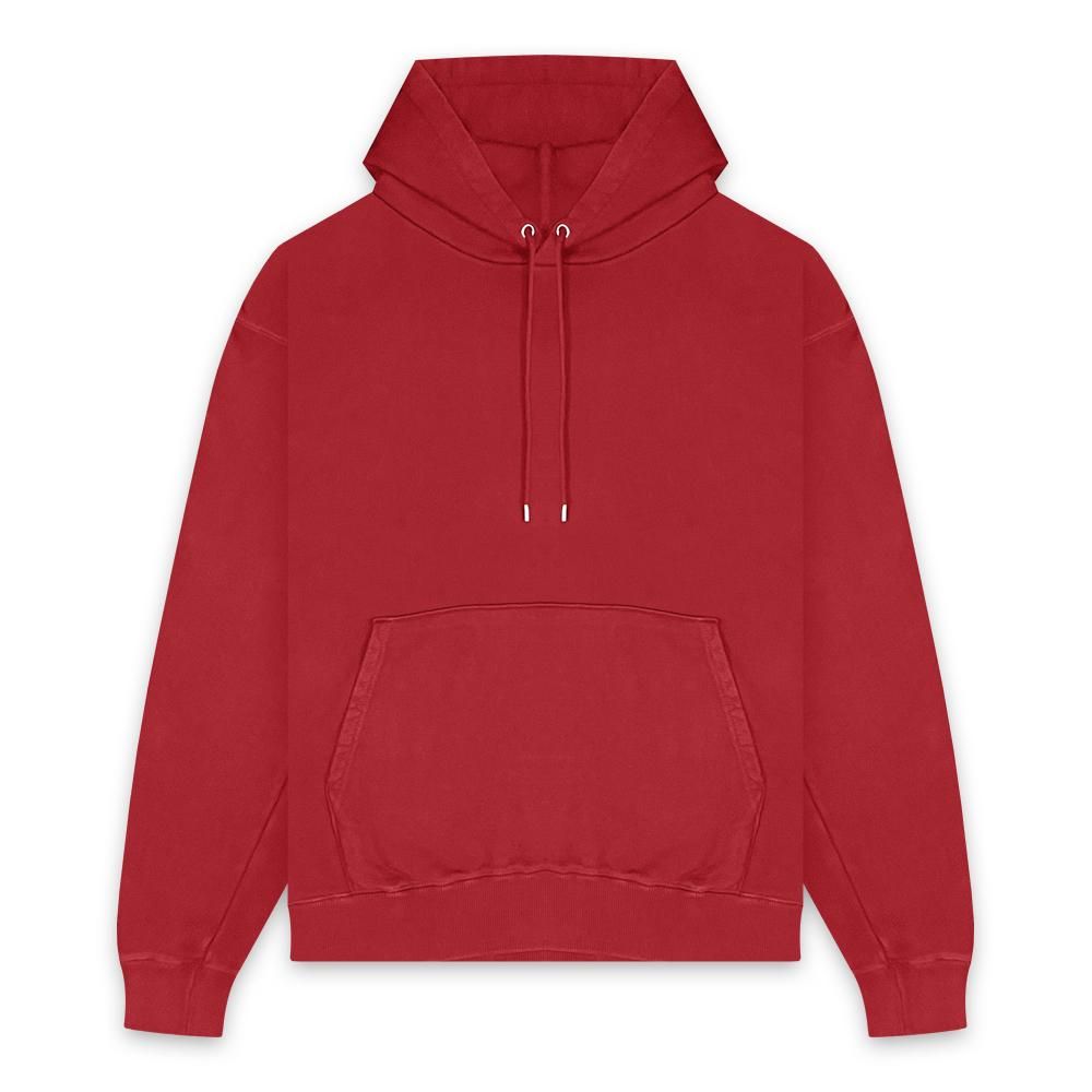 BLACK VINTAGE | VINTAGE PULLOVER HOODIE(10.0oz) / DEEP RED