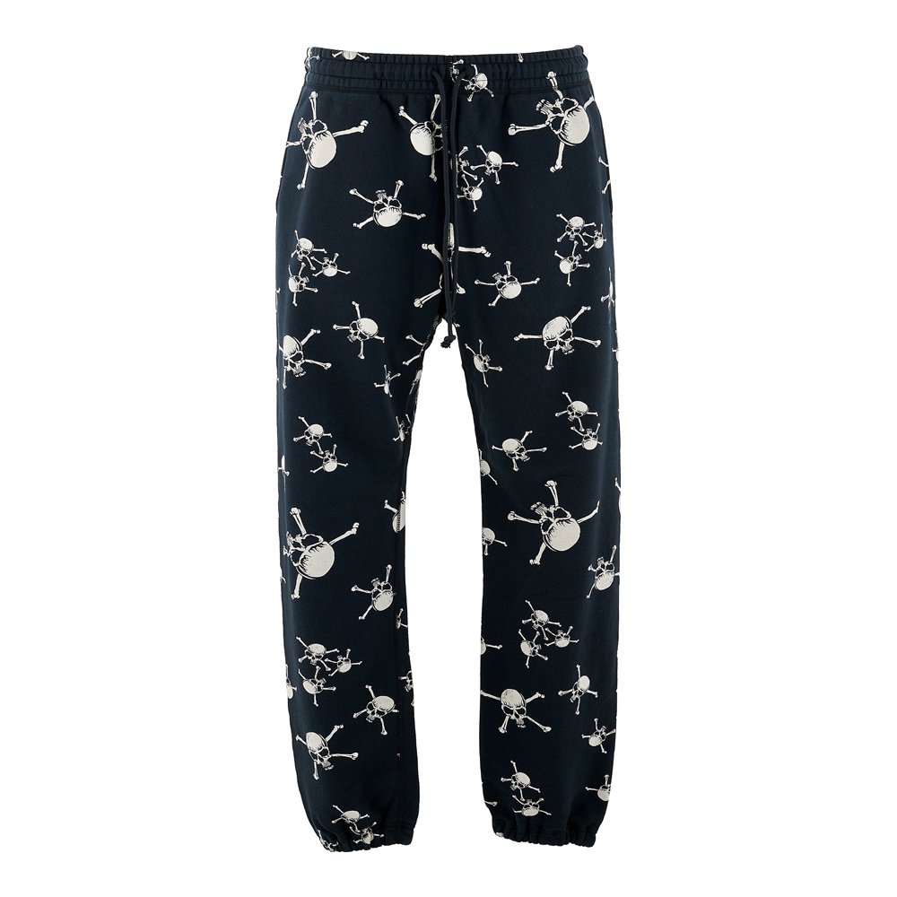 SAINT MXXXXXX | SA SWEAT PANTS SKULL / BLACK