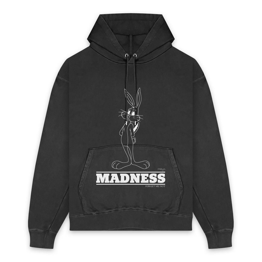 BLACK VINTAGE | MAYO VINTAGE PULLOVER HOODIE(10.0oz) / BLACK