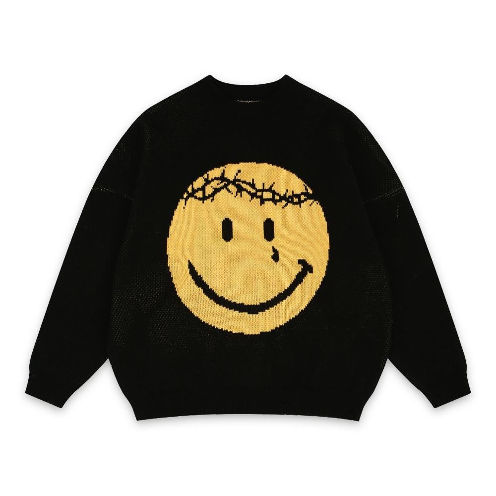 SOMEIT サミット K.O.K Vintage ニット SOMEIT(サミット) 商品ページ - K.O.K VINTGE KNIT / BLACK