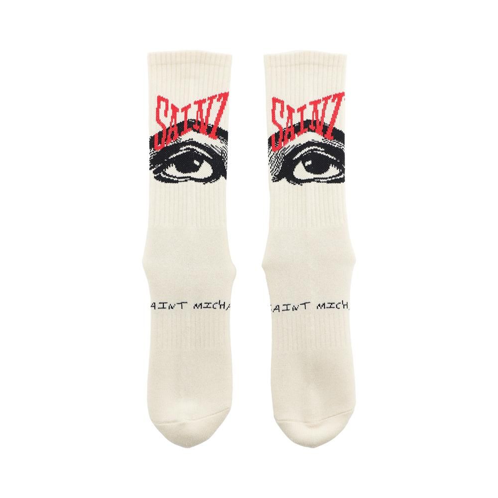 SAINT MXXXXXX | SOCKS EYES / ECRU