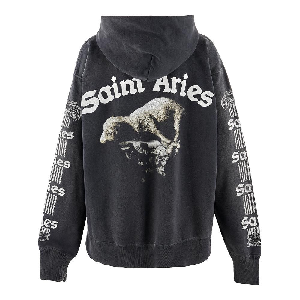 SAINT MXXXXXX | ARS HOODIE ST ARIES / BLACK