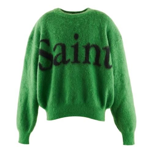 SAINT MXXXXXX | CREW NECK KNIT SAINT / GREEN