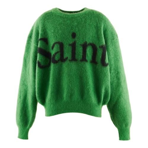 SAINT MXXXXXX | CREW NECK KNIT SAINT / GREEN