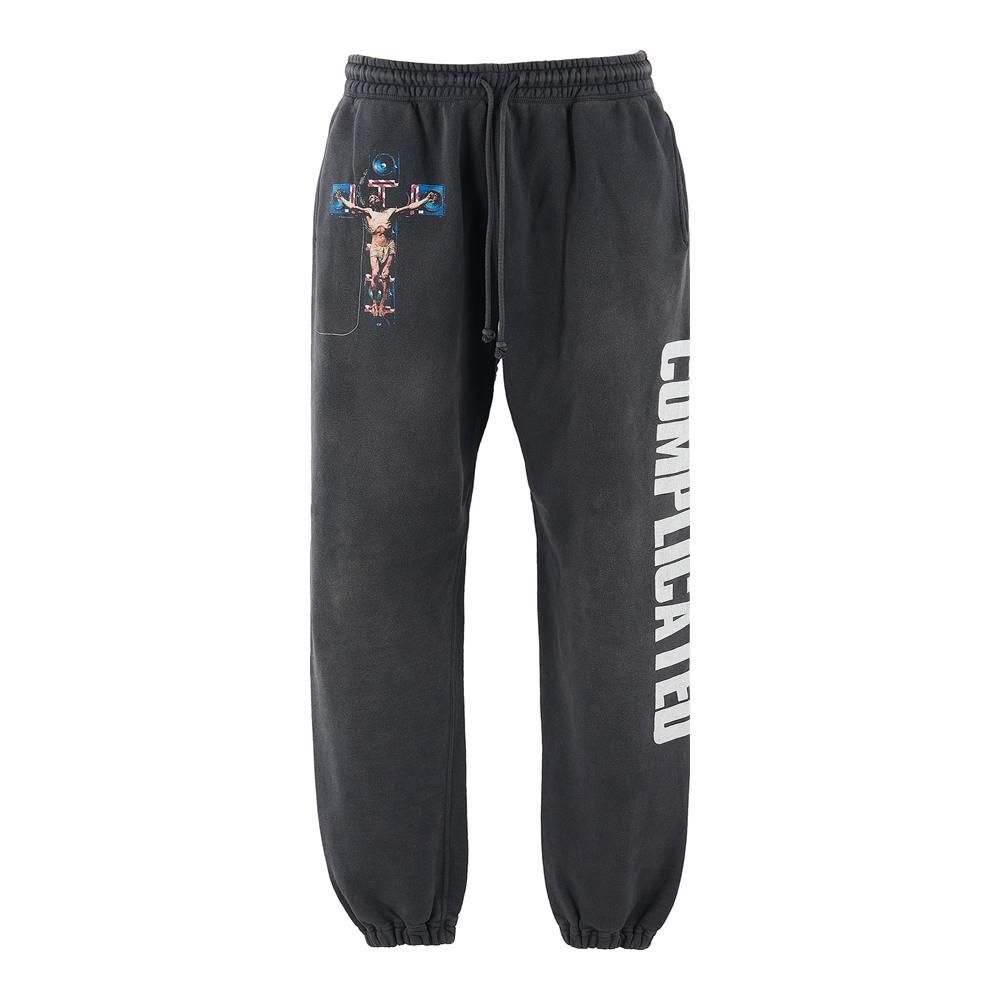 SAINT MXXXXXX | KK SWEAT PANTS COMPLICATED / BLACK