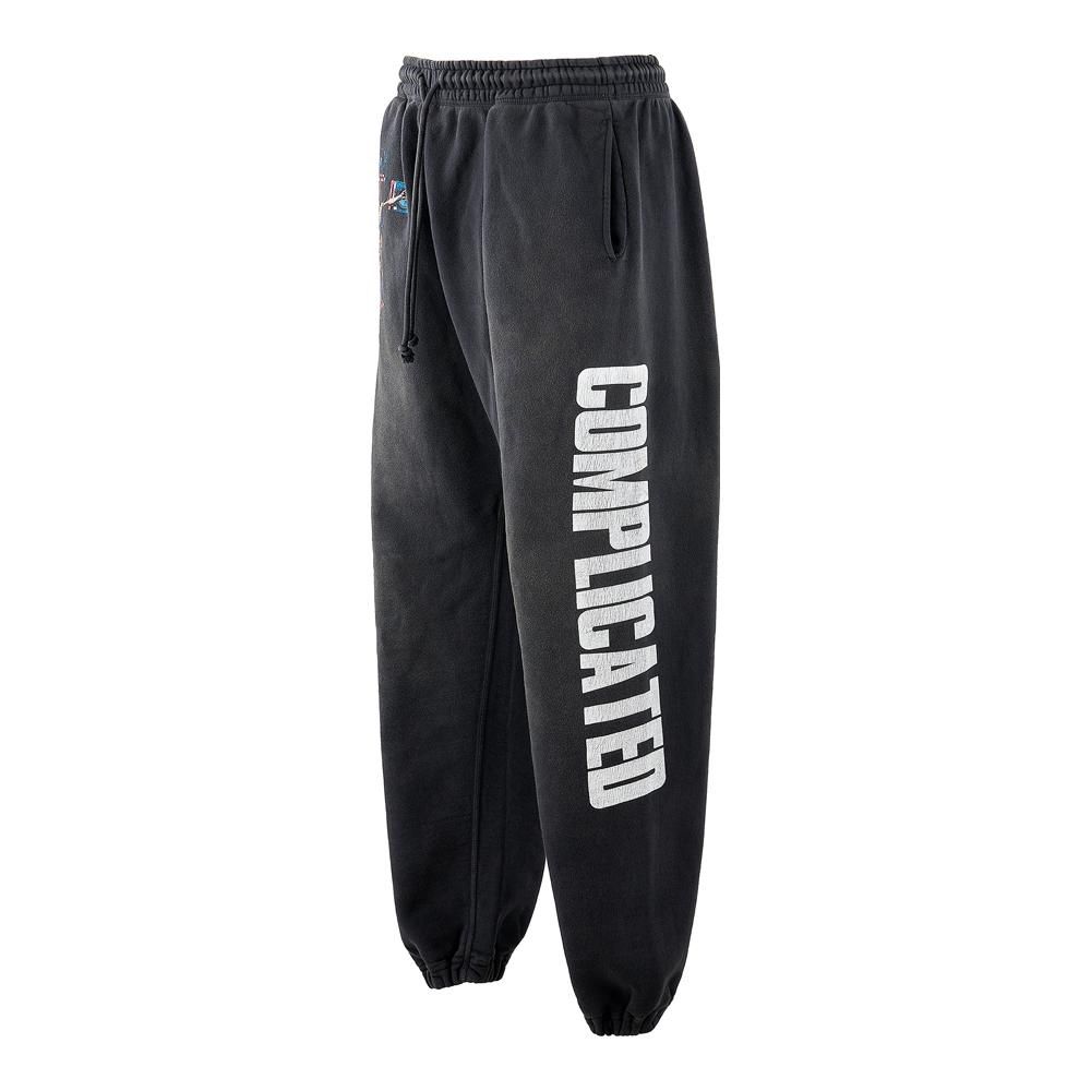 SAINT MXXXXXX | KK SWEAT PANTS COMPLICATED / BLACK