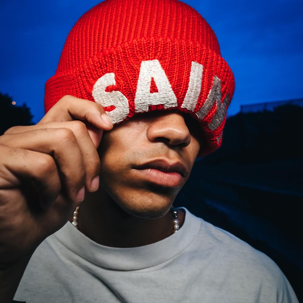 SAINT MXXXXXX | KNIT CAP SAINT / RED