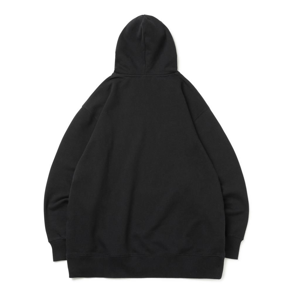 YOHJI YAMAMOTO X NEW ERA | OVERSIZED SWEAT PULLOVER HOODIE YY LOGO / BLACK