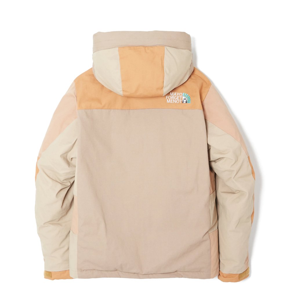 MAYO | FORGET ME NOT EMBROIDERT DOWN JACKET / BEIGE