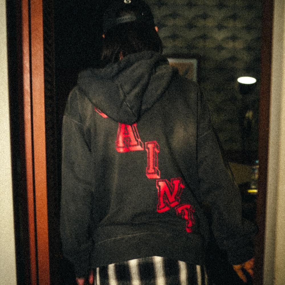 SAINT MXXXXXX | HOODIE ANGEL / BLACK