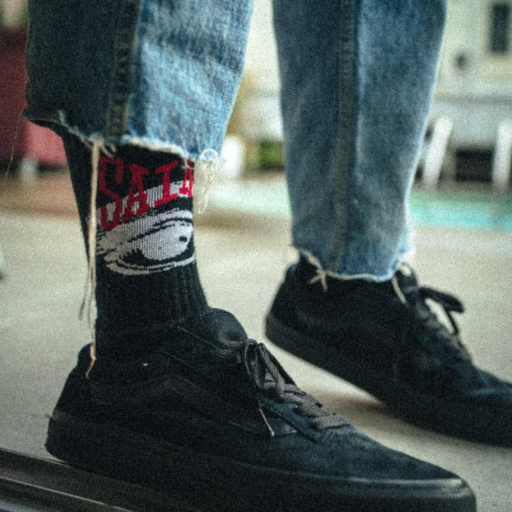 SAINT MXXXXXX | SOCKS EYES / BLACK