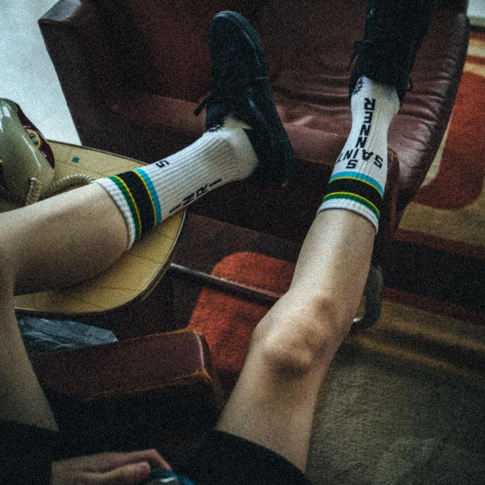 SAINT MXXXXXX | SOCKS FRANCE / WHITE