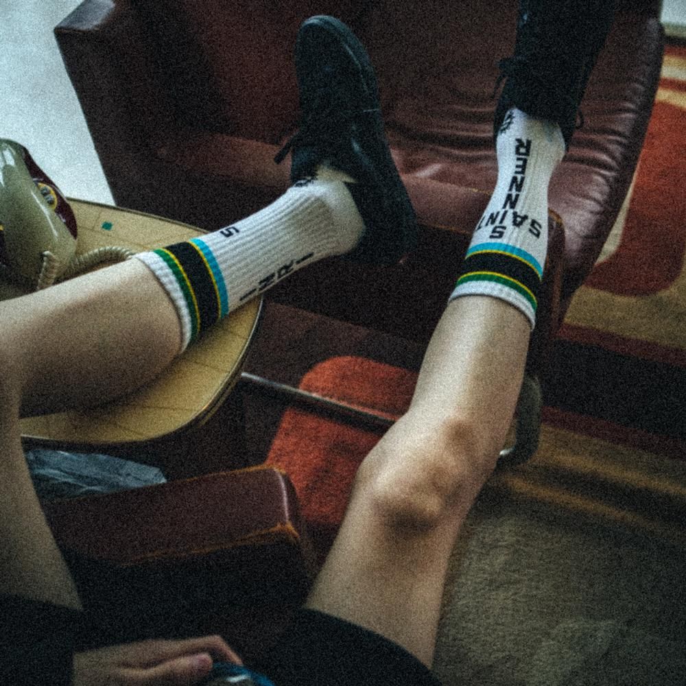 SAINT MXXXXXX | SOCKS TANZANIA / WHITE