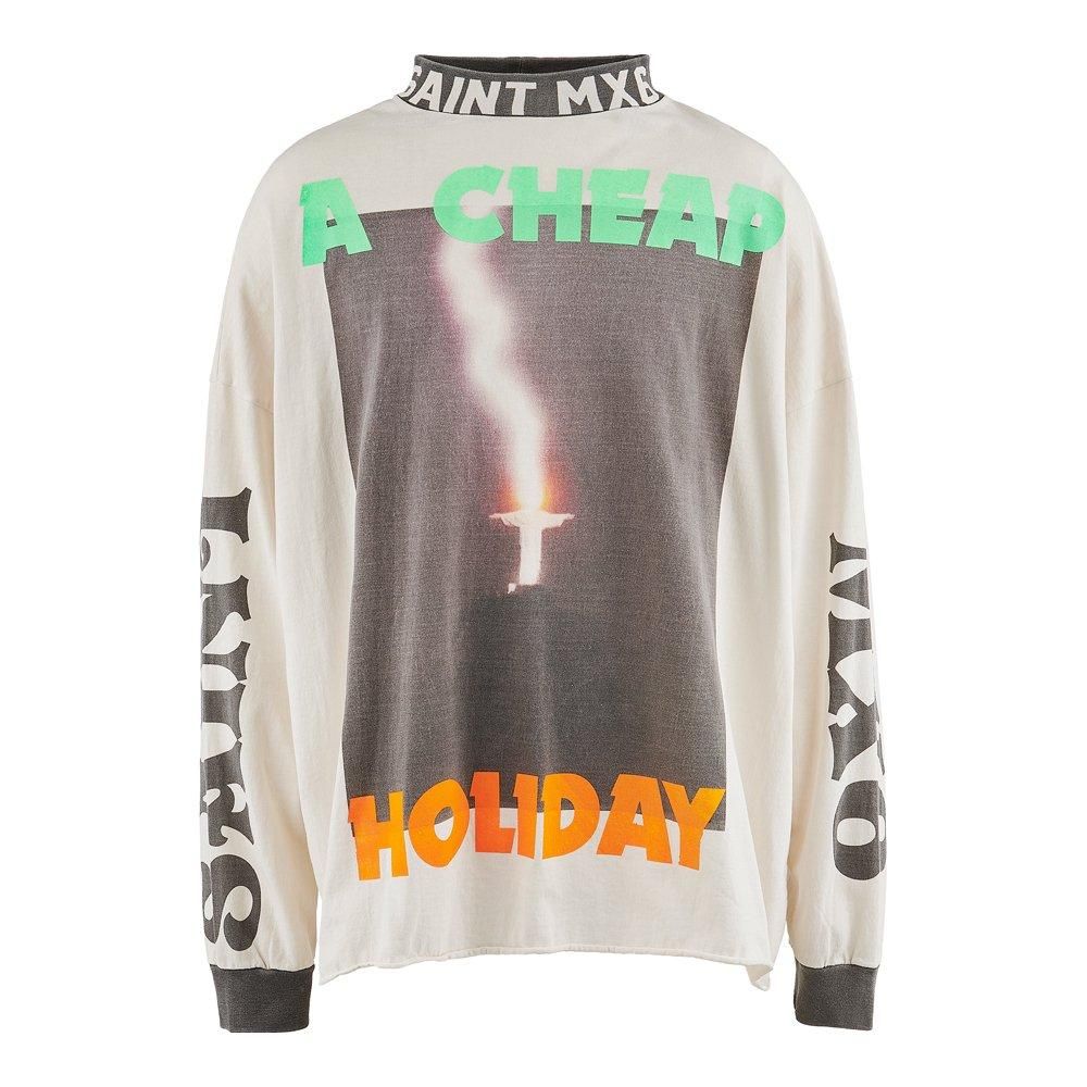 SAINT MXXXXXX | LS TEE A CHEAP HLDY / WHITE