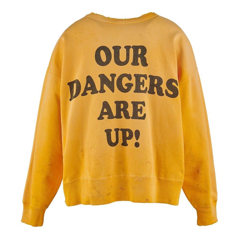 SAINT MXXXXXX | CREW NECK SWEAT SHIRT LMB OF GD / YELLOW