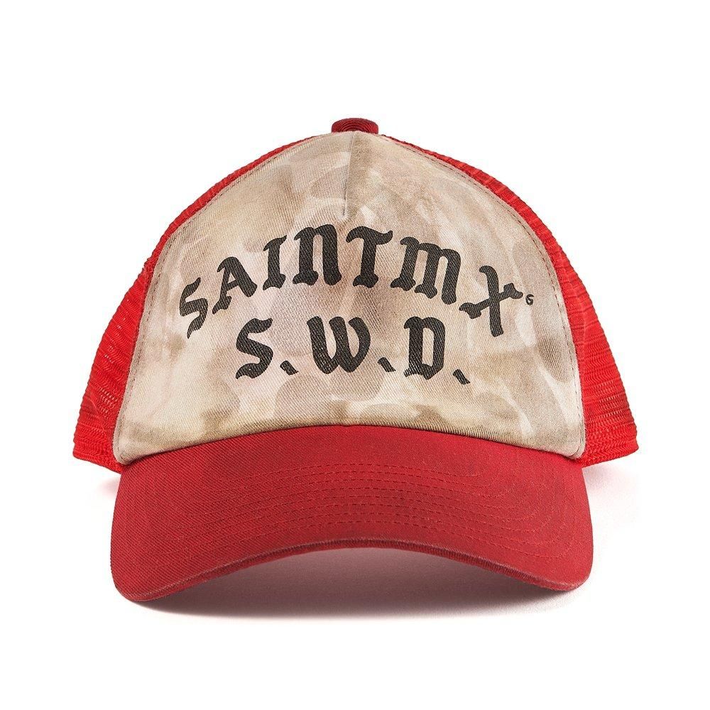 SAINT MXXXXXX(セントマイケル) 商品ページ - SW CAP SEAN / RED SAINT MXXXXXX(セントマイケル) 商品ページ - SW CAP SEAN / RED