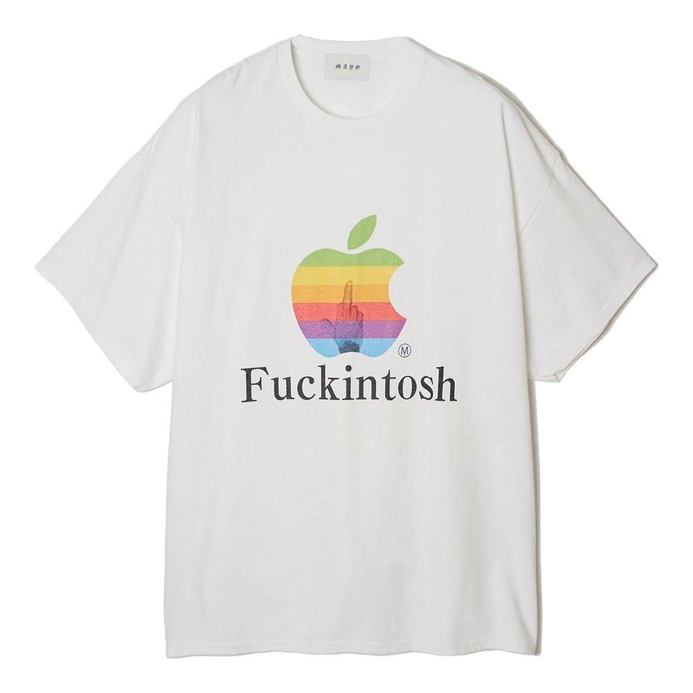 MAYO | FUCKINTOSH SHORT SLEEVE TEE / WHITE