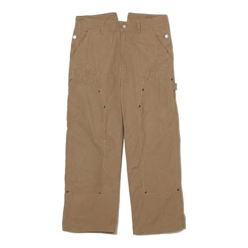 MAYO | FIRE DOUBLE KNEE PANTS / BEIGE