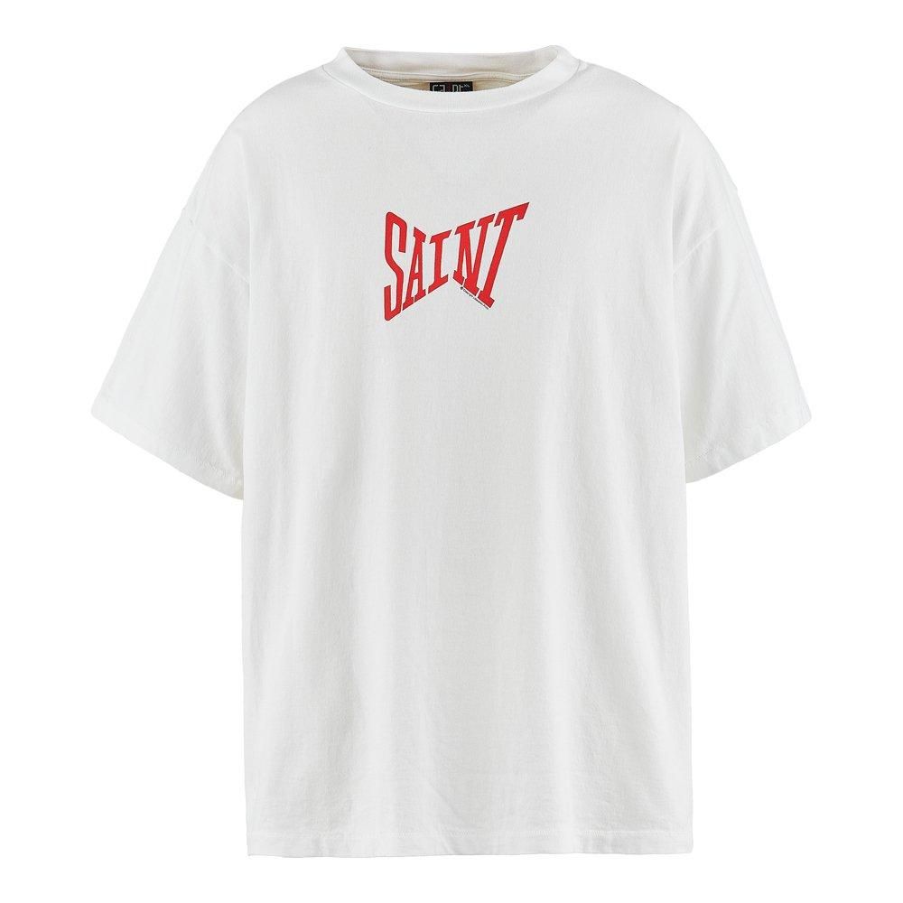 SAINT MXXXXXX | SS TEE RIBON SAINT / WHITE X RED