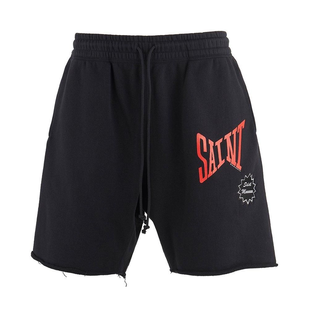 SAINT MXXXXXX | SWEAT SHORTS SAINT / BLACK