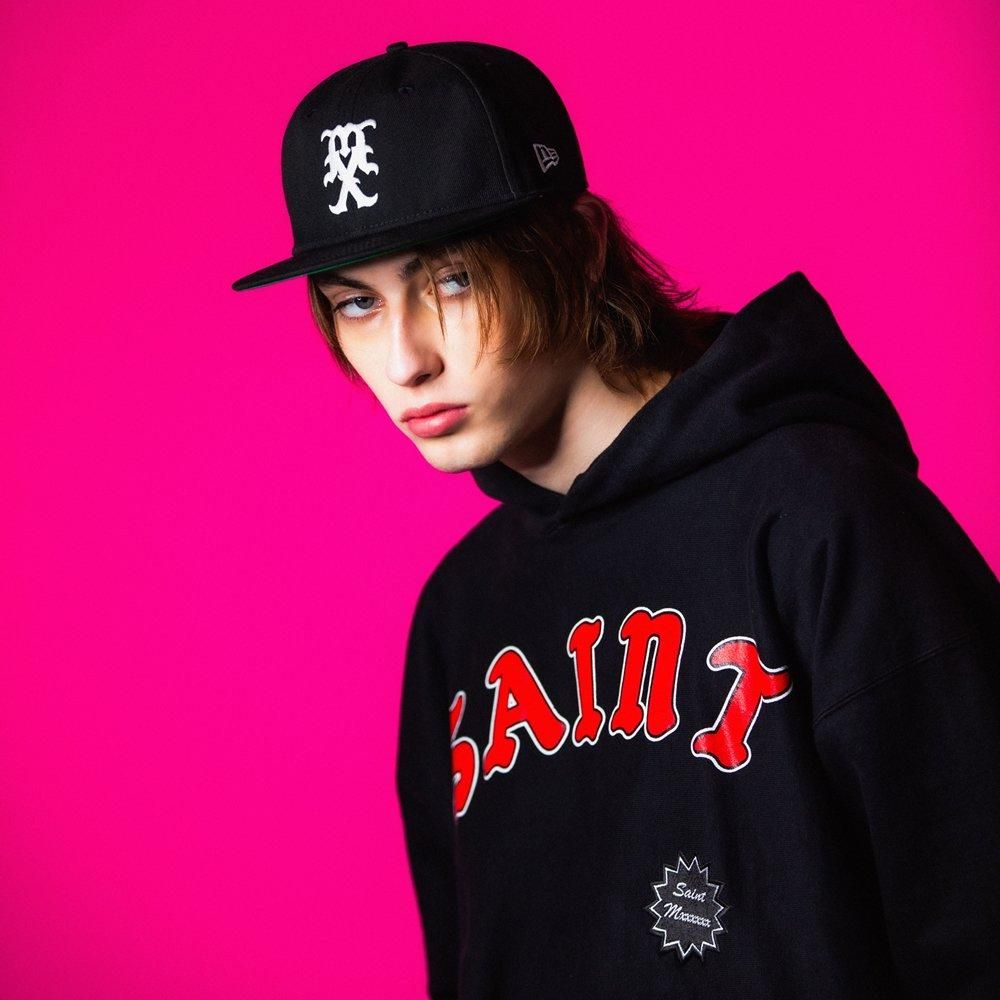 SAINT MXXXXXX(セントマイケル) 商品ページ - NE CAP MX / BLACK SAINT MXXXXXX(セントマイケル) 商品ページ - NE CAP MX / BLACK