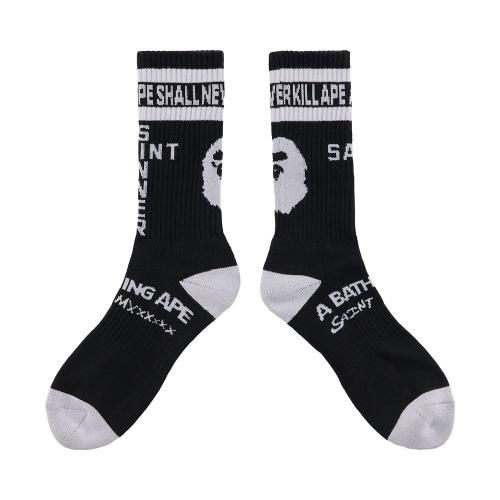 SAINT MXXXXXX | AP SOCKS APE / BLACK