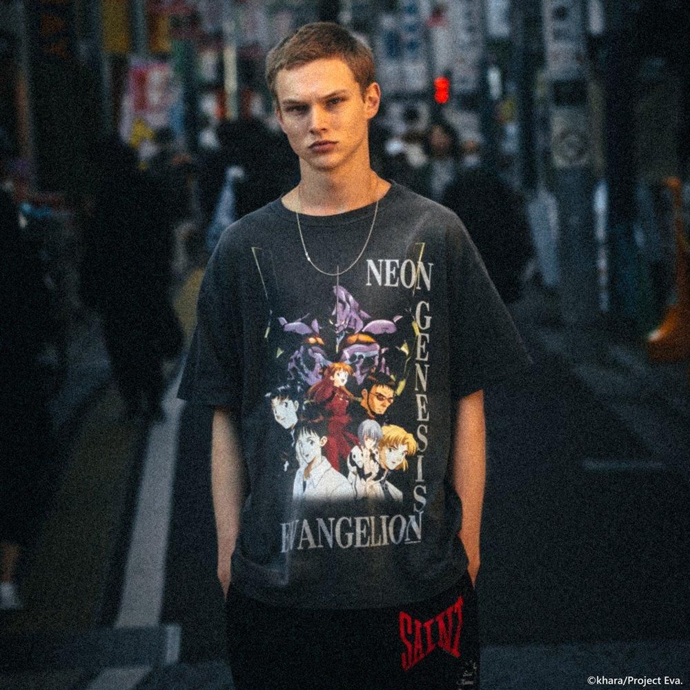 【Saint Mxxxxxx】セントマイケル ヴィンテージ Tシャツ ヴィンテージ加工プリントTシャツ（2230247）｜SAINT MXXXXXX