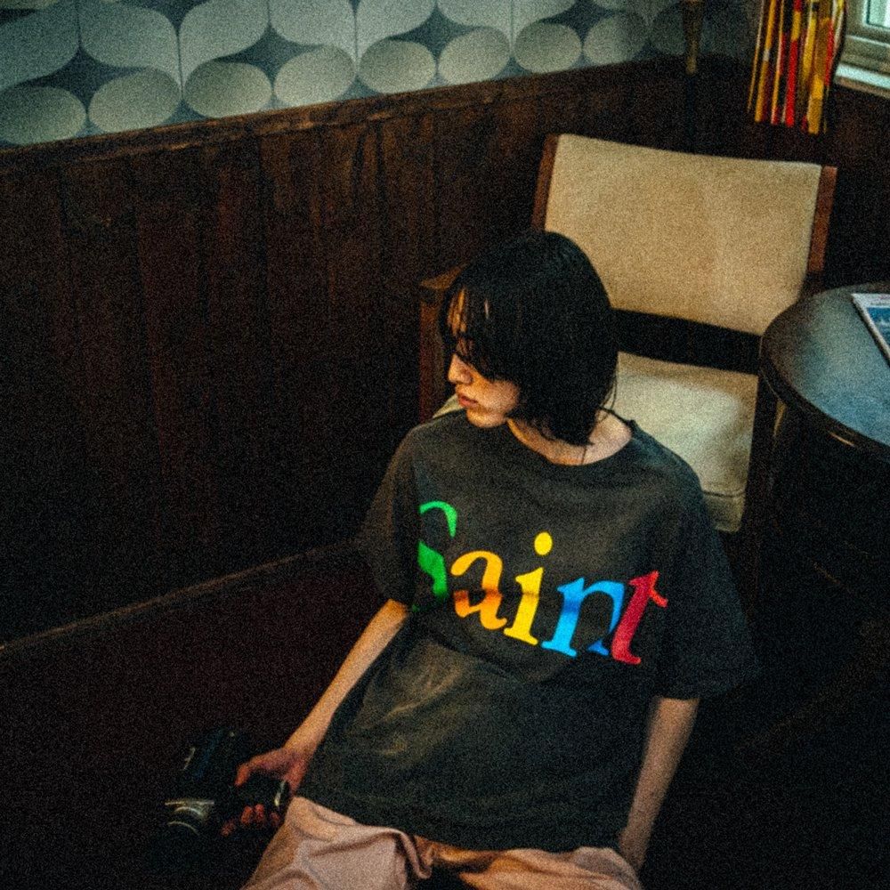 SAINT MXXXXXX | SS TEE COLOFUL SAINT / BLACK