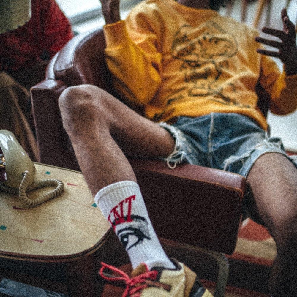 SAINT MXXXXXX | DENIM SHORTS DAMAGE / BLUE