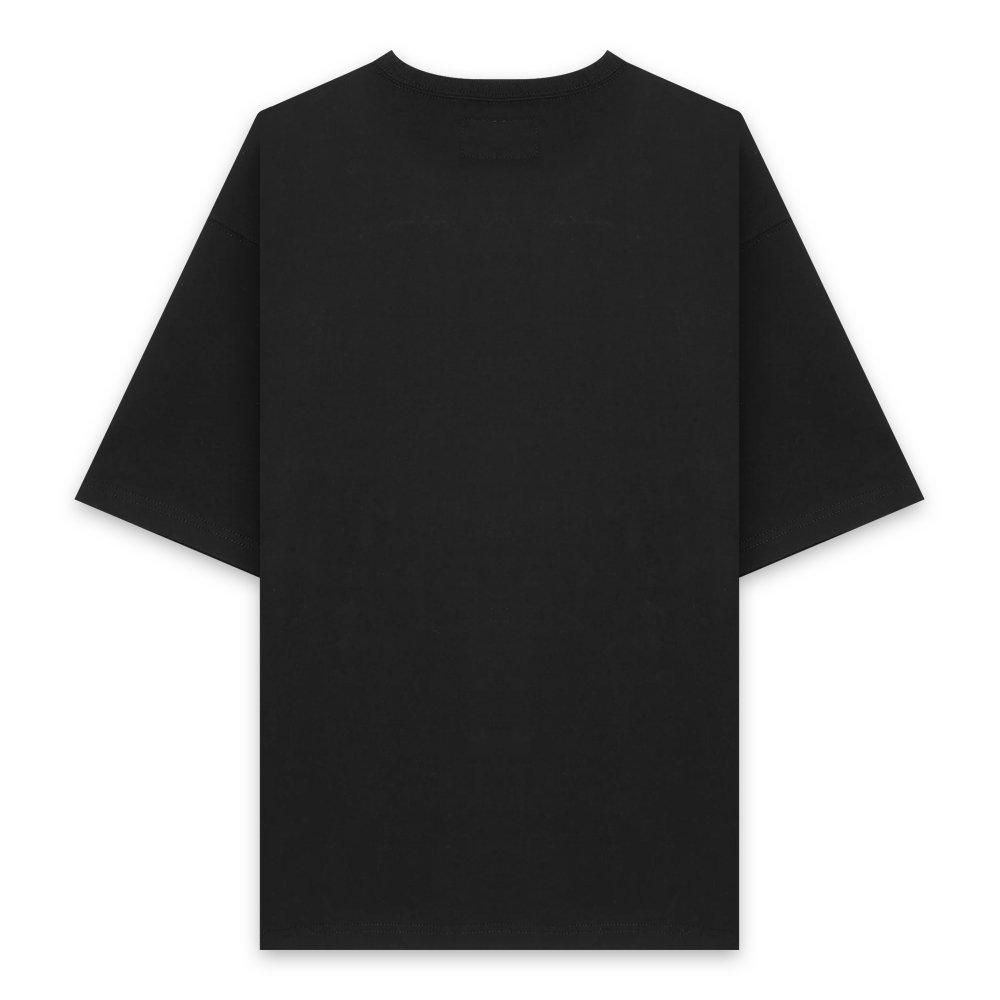 MAYO | FGMN LOGO OVER SIZE SHORT SLEEVE TEE / BLACK