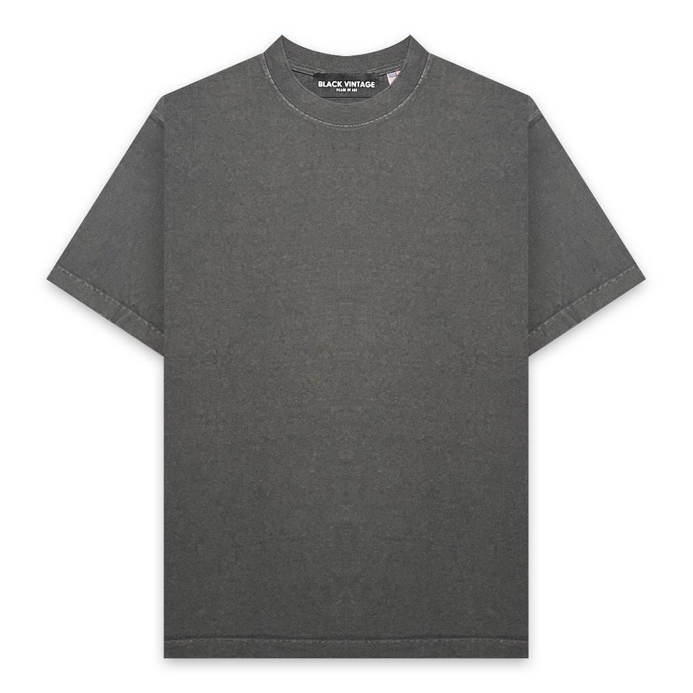 BLACK VINTAGE | S/S TEE VINTAGE DYEING / CHARCOAL