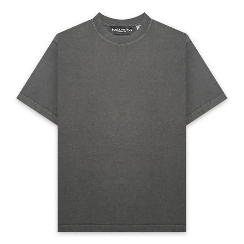 BLACK VINTAGE | S/S TEE VINTAGE DYEING / CHARCOAL