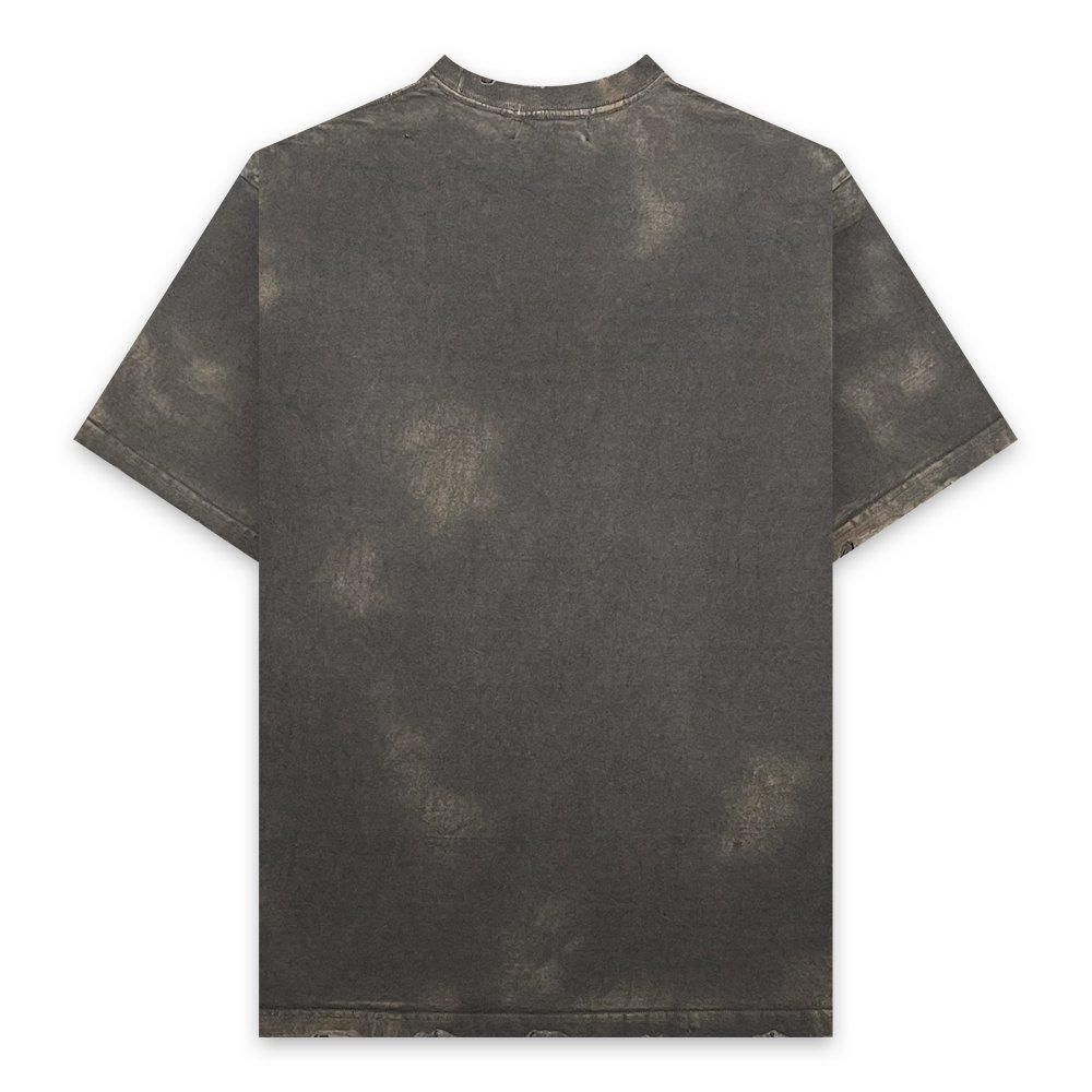 BLACK VINTAGE | S/S TEE BURNER PROCESSING / CHARCOAL