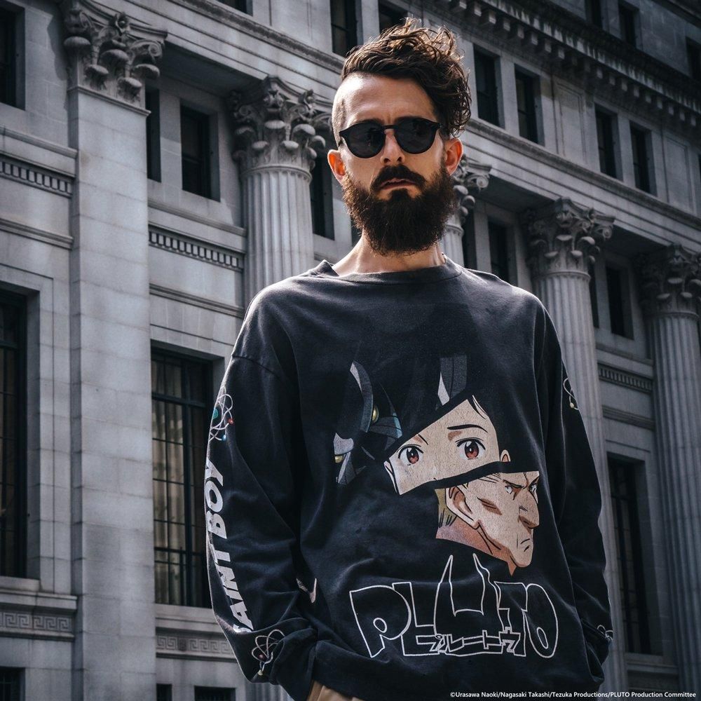 SAINT MXXXXXX | PT_LS TEE PLUTO / BLACK