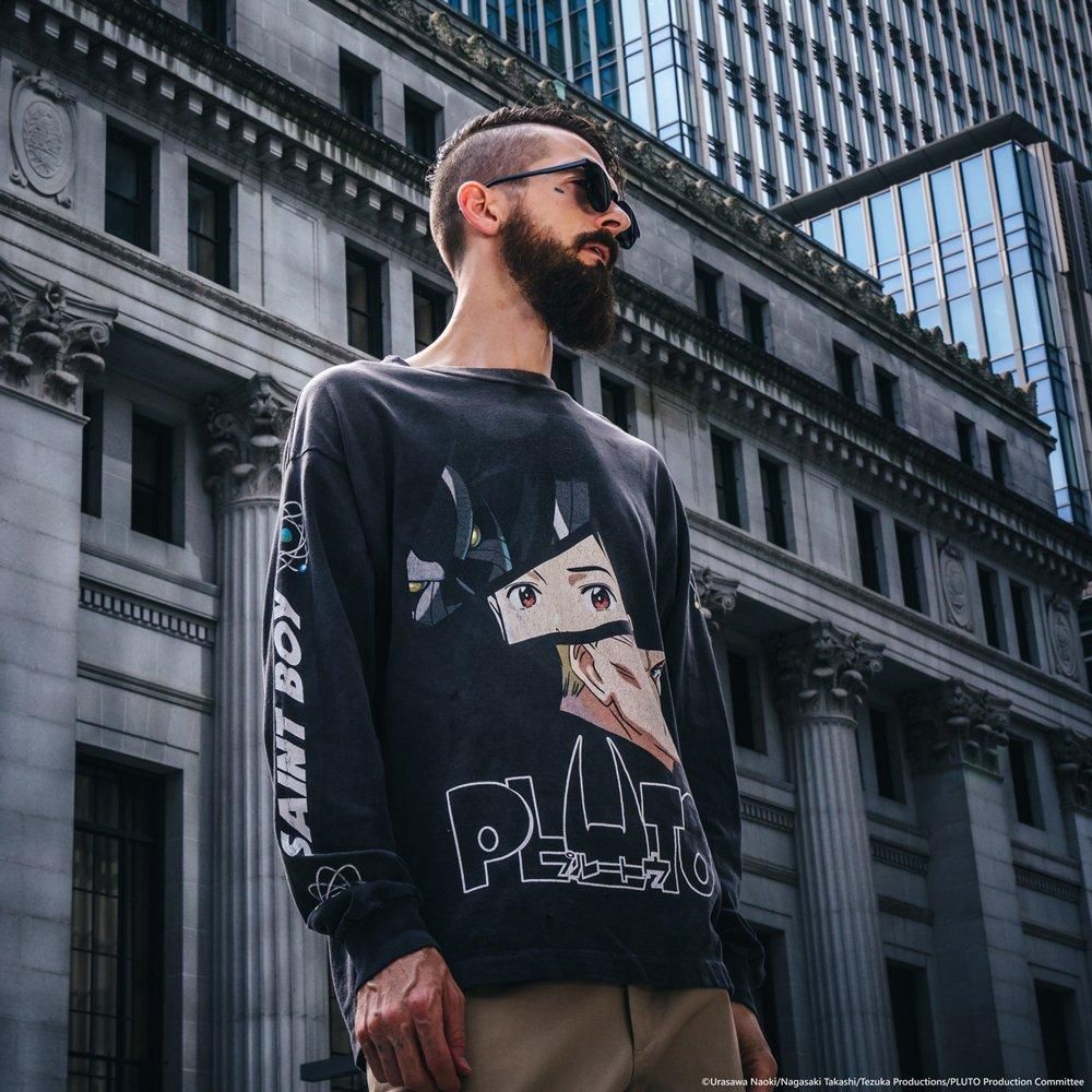 SAINT MXXXXXX | PT_LS TEE PLUTO / BLACK