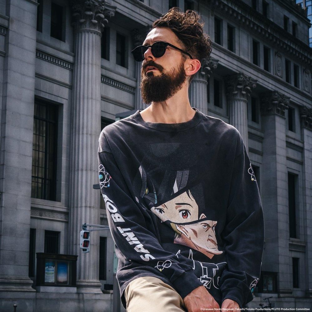 SAINT MXXXXXX | PT_LS TEE PLUTO / BLACK