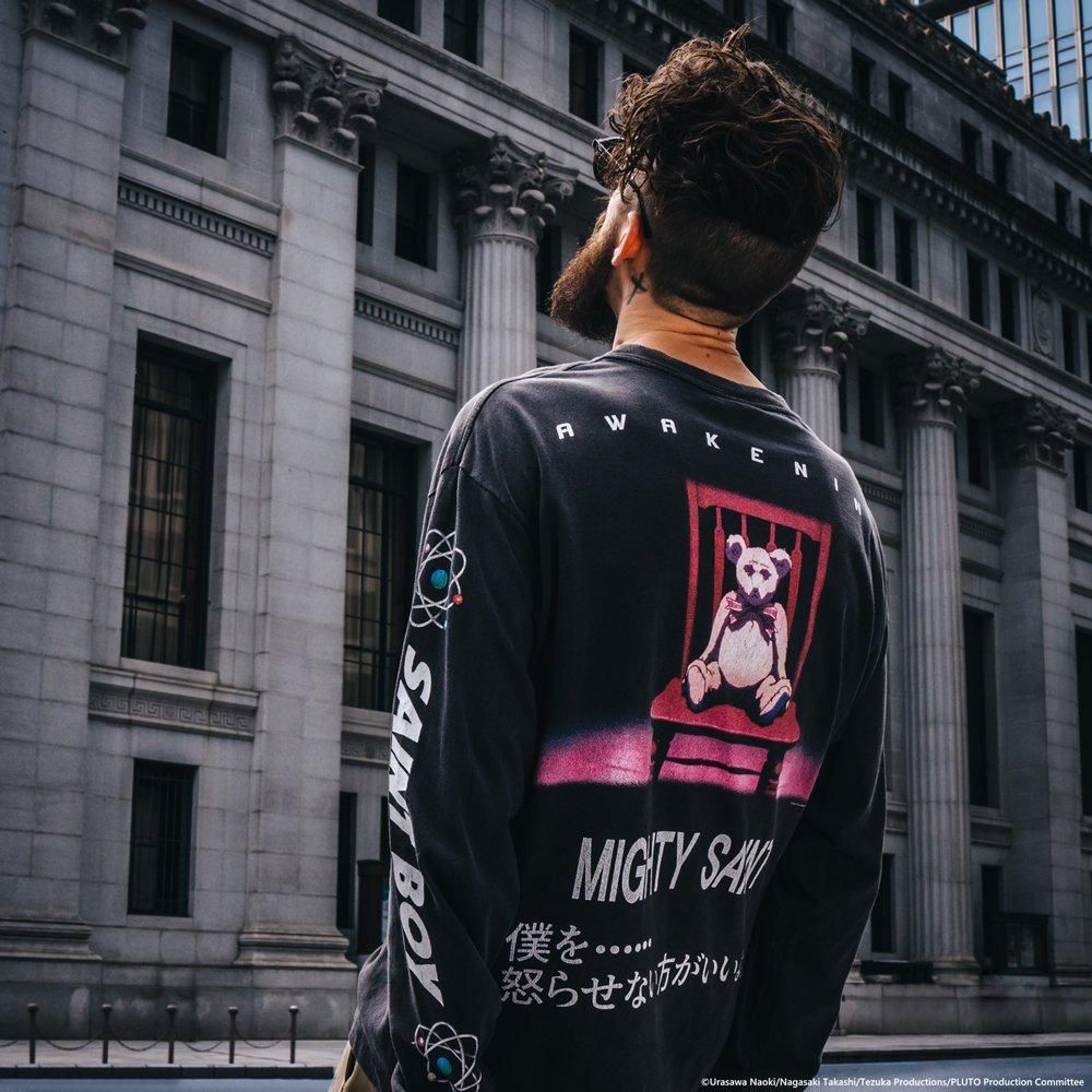 SAINT MXXXXXX | PT_LS TEE PLUTO / BLACK