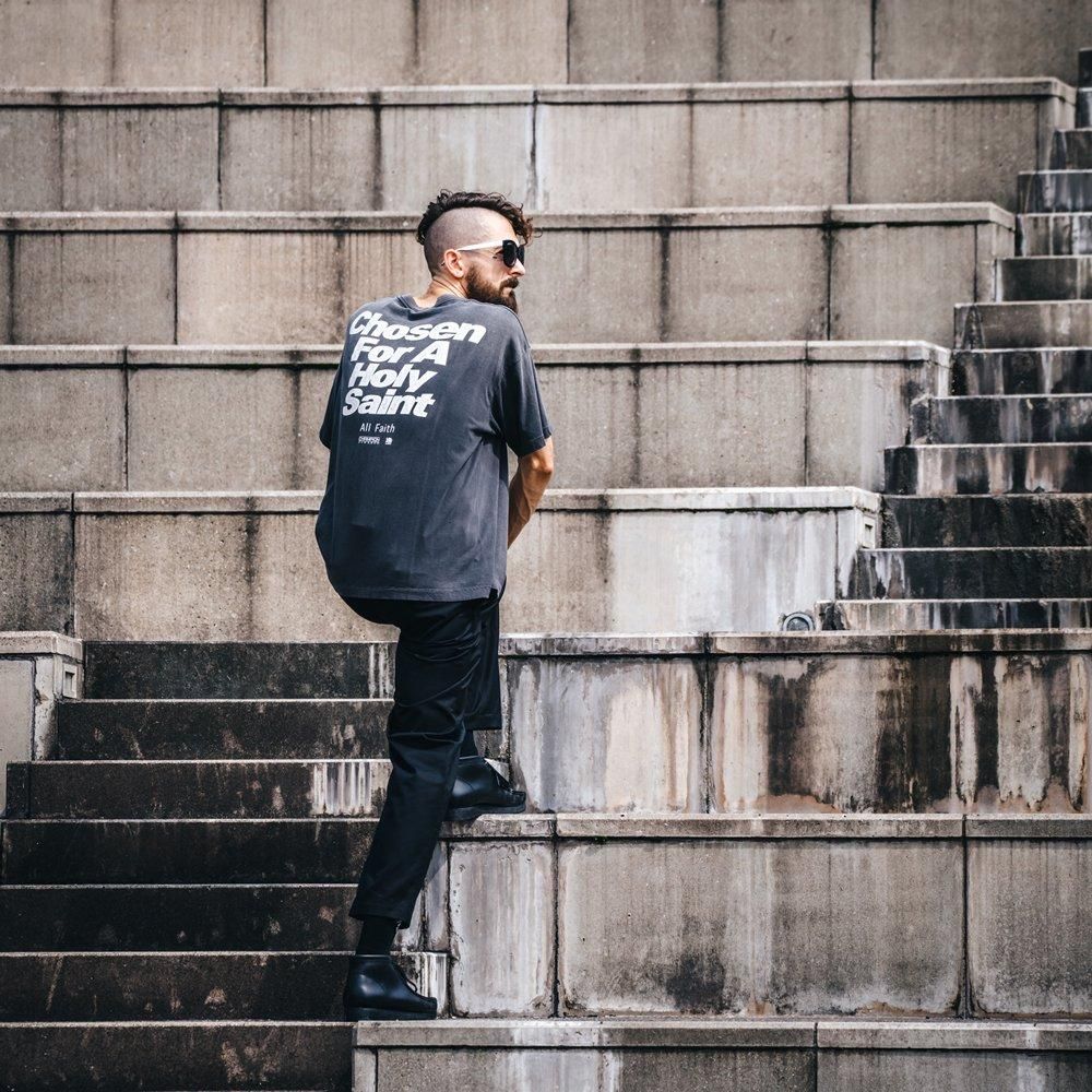 SAINT MXXXXXX | SS TEE CHOSEN / BLACK