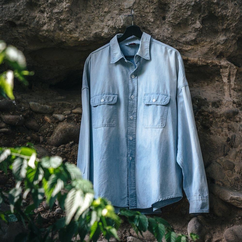 SAINT MXXXXXX | DENIM SHIRT / BLUE