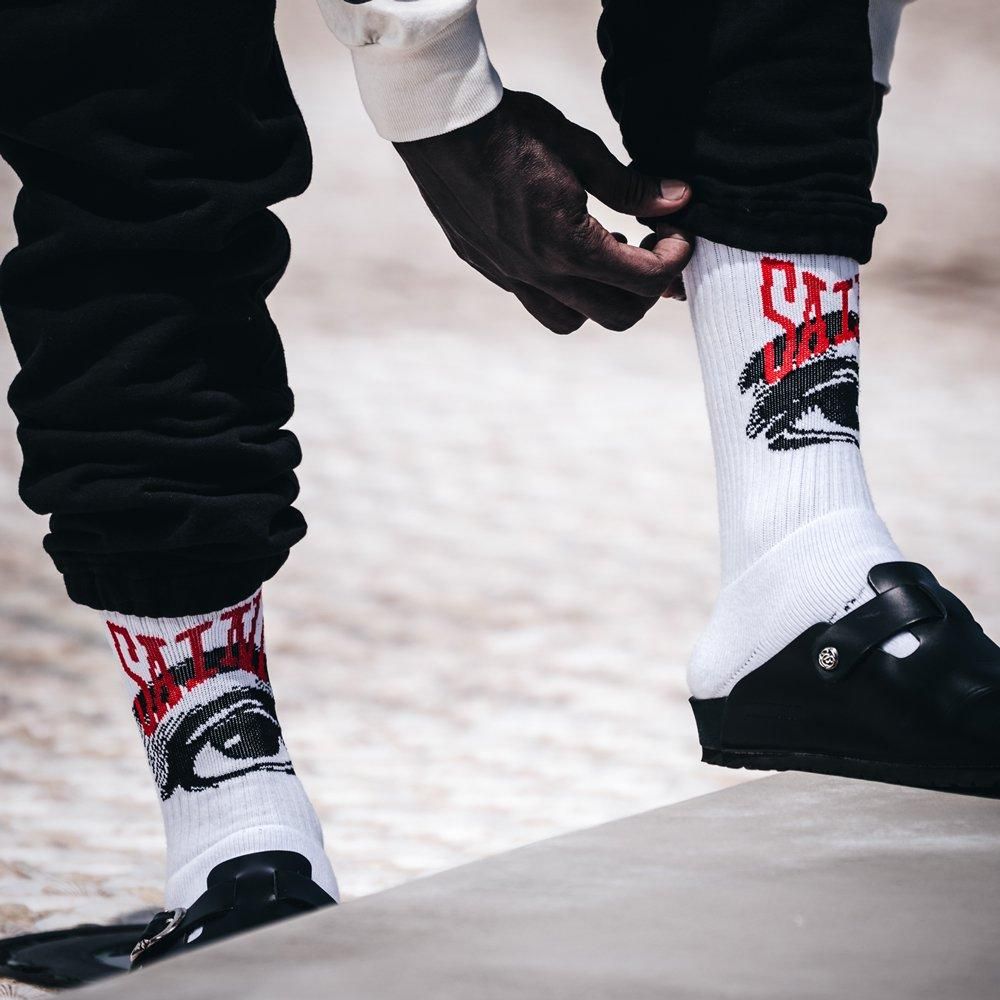 SAINT MXXXXXX | SOCKS EYES / WHITE