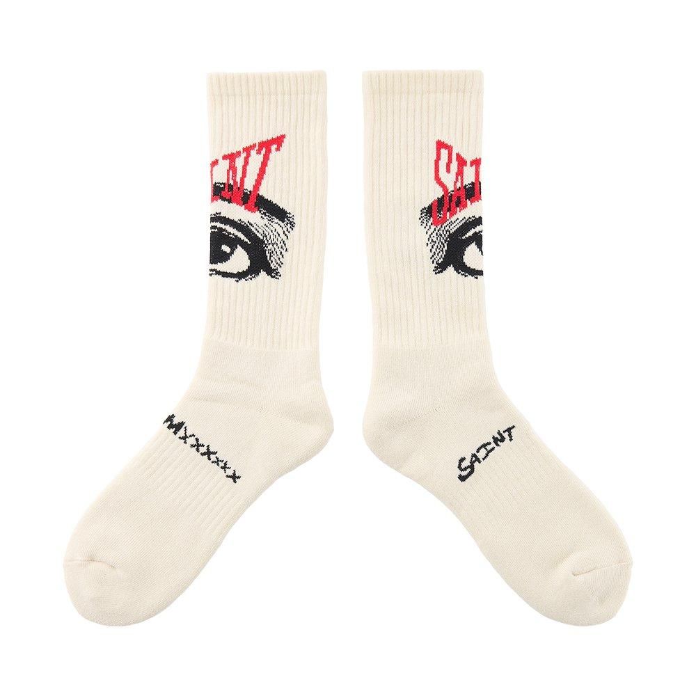 SAINT MXXXXXX | SOCKS EYES / ECRU