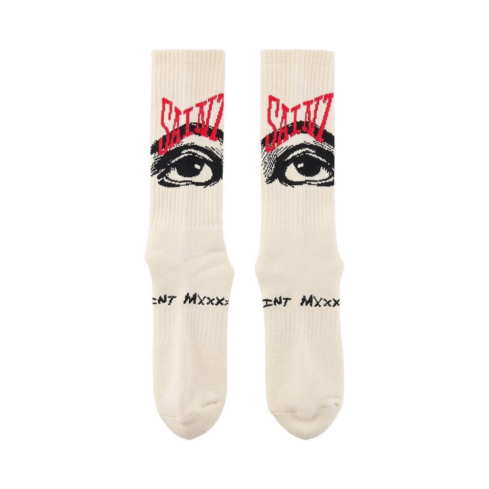 SAINT MXXXXXX | SOCKS EYES / ECRU