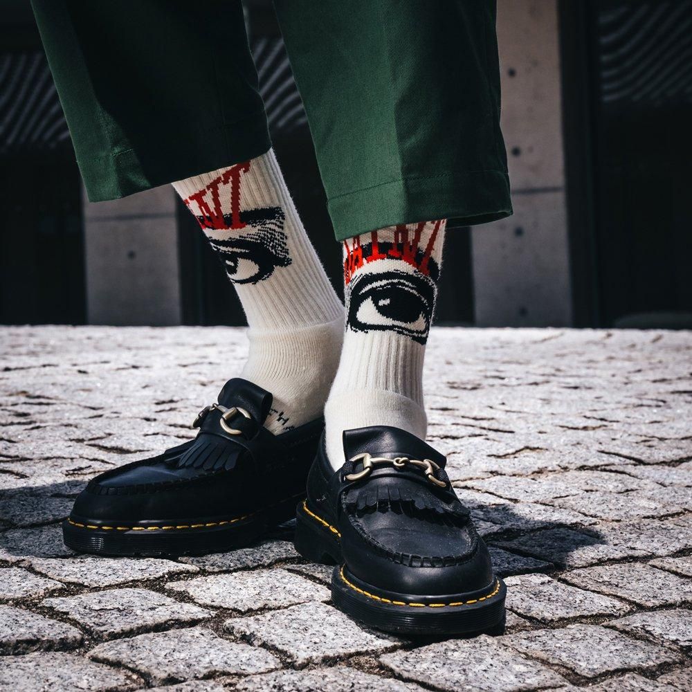 SAINT MXXXXXX | SOCKS EYES / ECRU