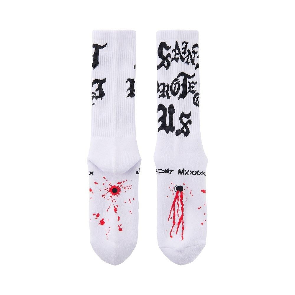 SAINT MXXXXXX | SOCKS SAINT PROTECT / WHITE