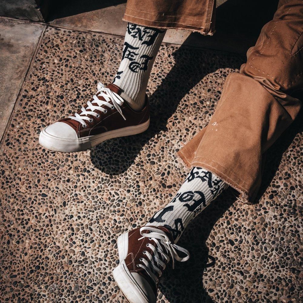 SAINT MXXXXXX | SOCKS SAINT PROTECT / ECRU