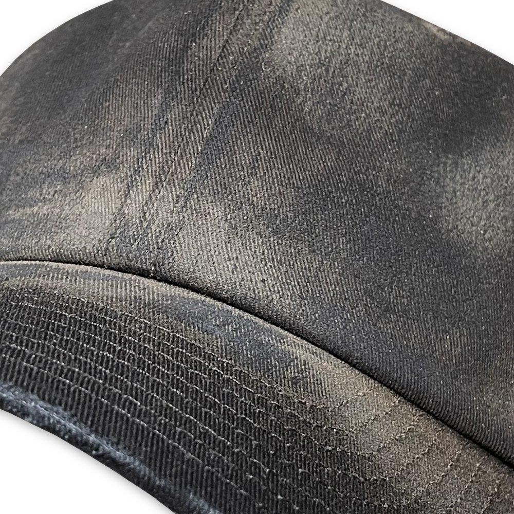 BLACK VINTAGE | BASEBALL CAP DUST PAINTING / BLACK