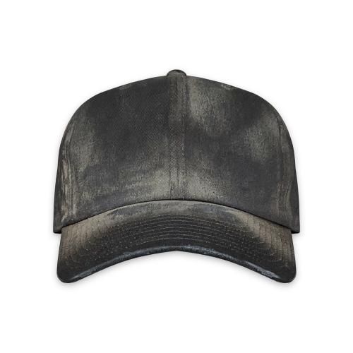 BLACK VINTAGE | BASEBALL CAP DUST PAINTING / BLACK
