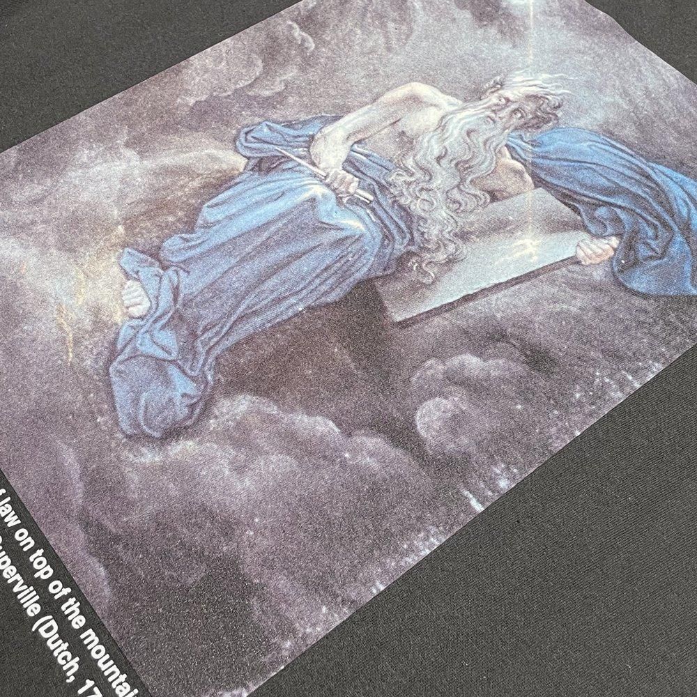 BLACK VINTAGE | S/S TEE ART PRINTING 008 / CHARCOAL