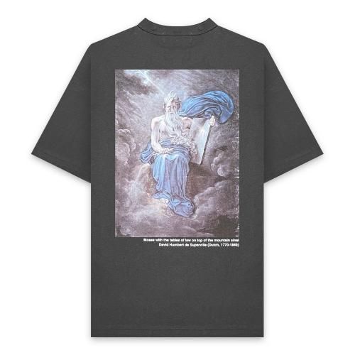 BLACK VINTAGE | S/S TEE ART PRINTING 008 / CHARCOAL